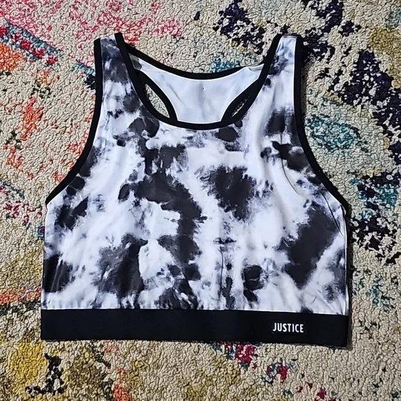 🧜🏼♀️3 for $15 item!🧜🏼♀️New without tags justice sports bra size 38 - Picture 1 of 4